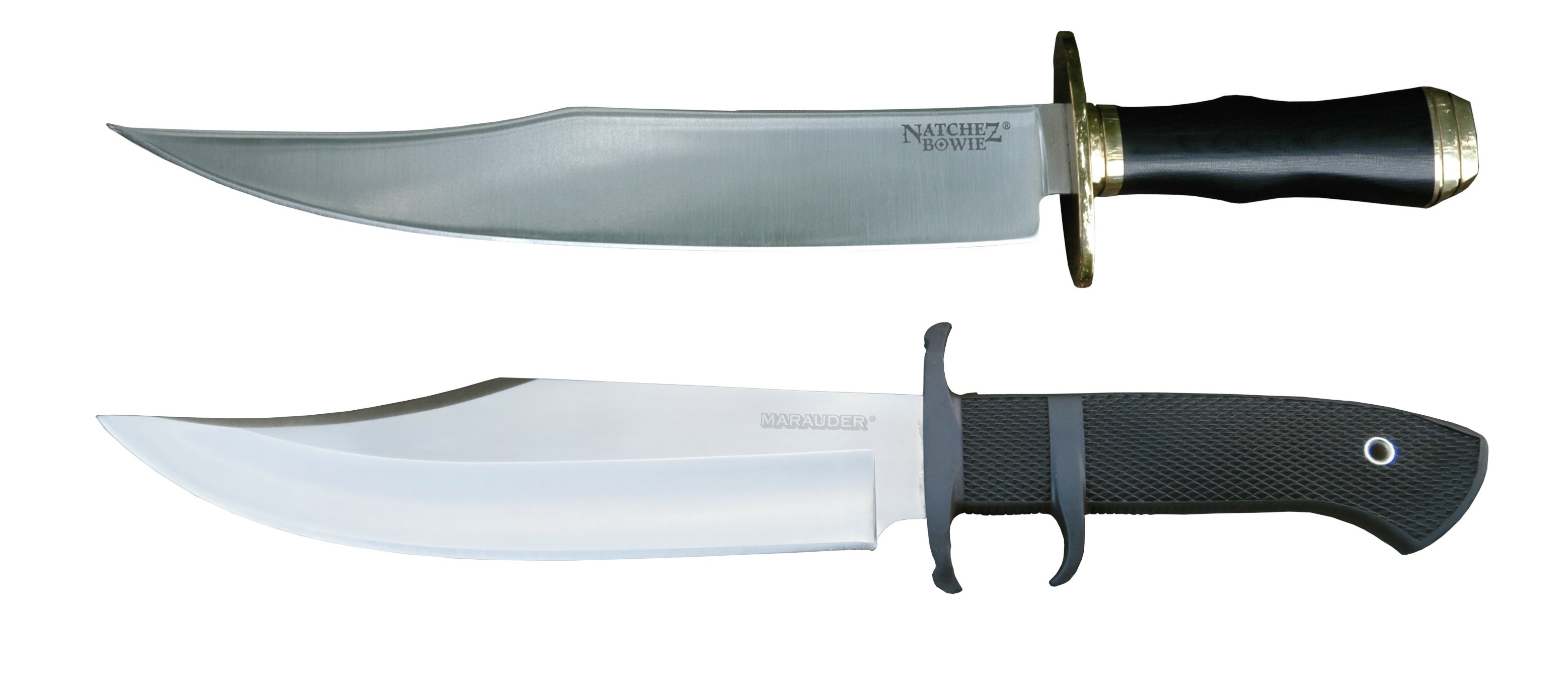Bowie nože - Bowie Natchez a Bowie Marauder