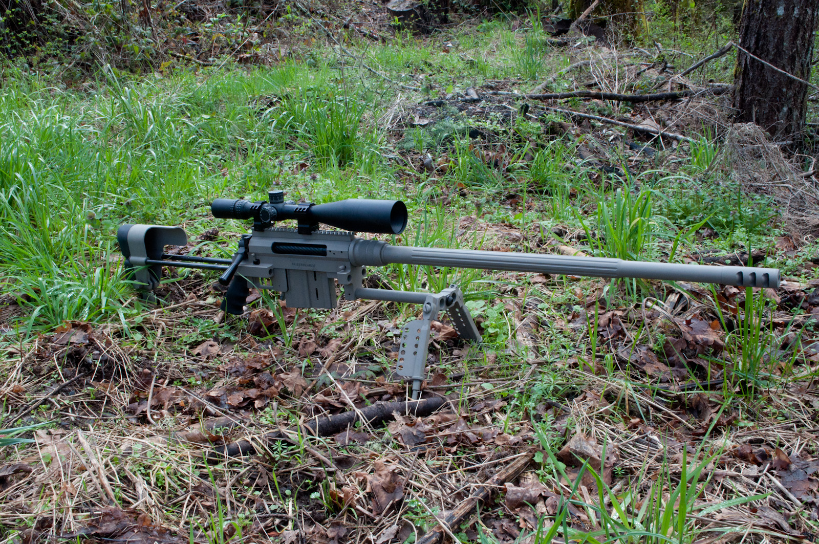 Odstřelovací puška Thor xm408 s volně plovoucí hlavní