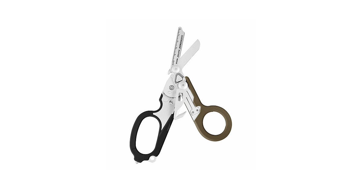 Multifunkční nůžky Raptor Rescue, Leatherman, černá-tan | Army shop ...