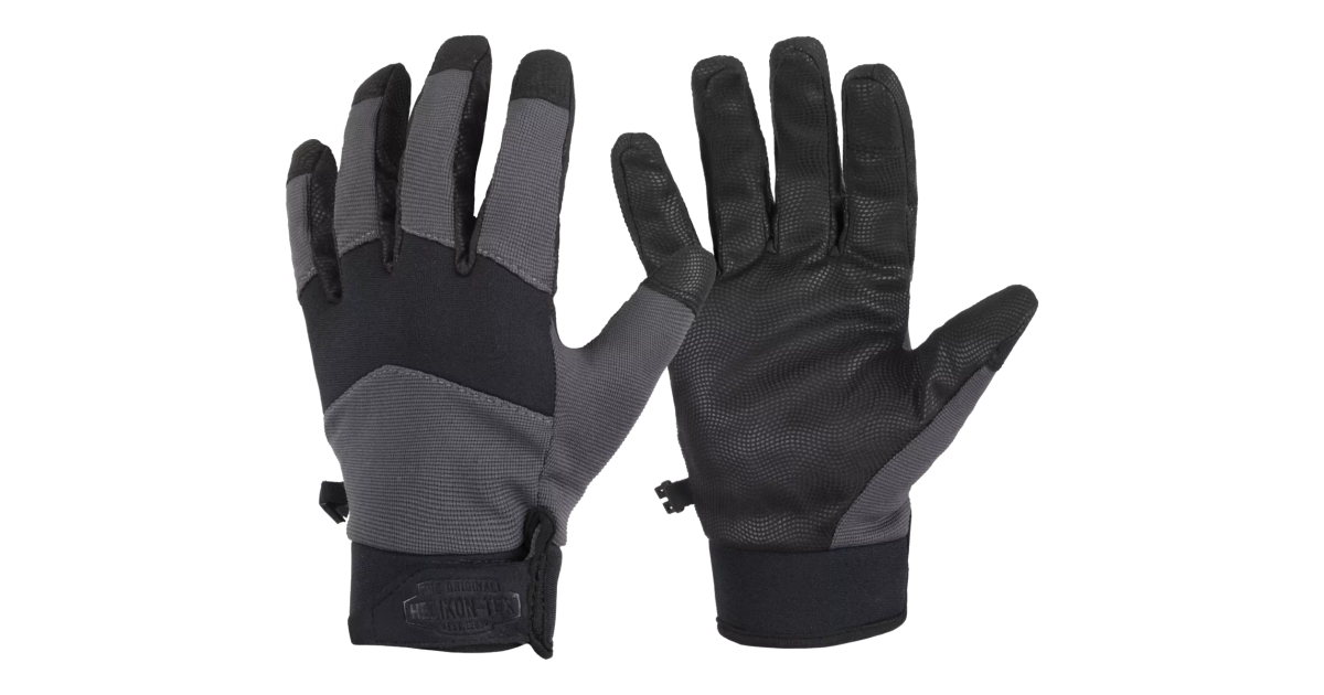 Zimní rukavice Impact Duty Winter Mk2, Helikon, Shadow Grey / Black, L ...