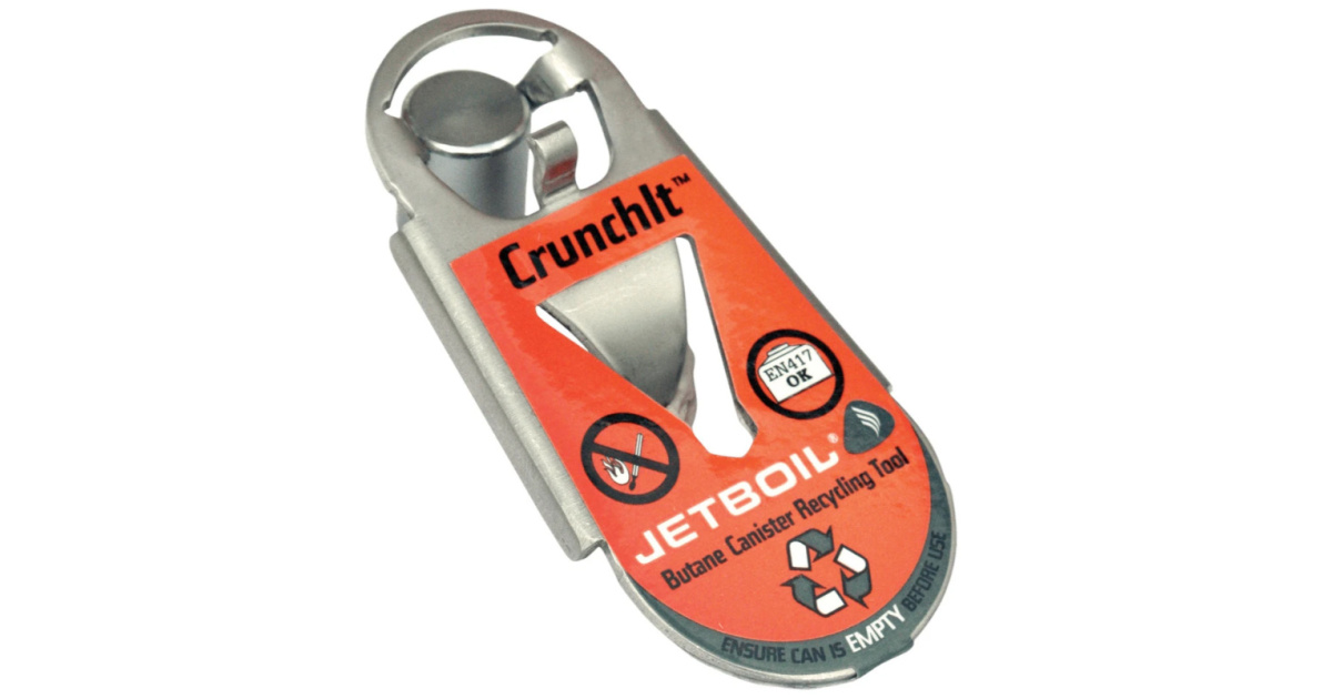 Nástroj pro likvidaci a recyklaci kartuší CrunchIt™ Fuel Canister ...