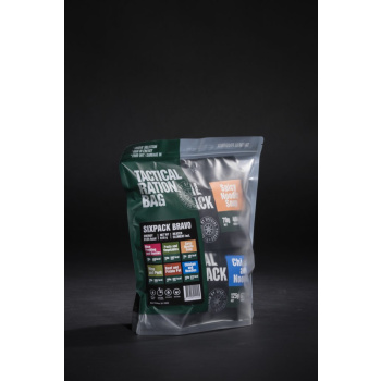 Set 6x MRE dehydrovaného jídla - Tactical Six Pack Bravo, Tactical Foodpack