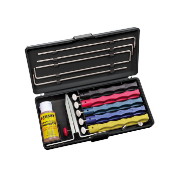 Brusná sada Deluxe s 5 kameny, Lansky