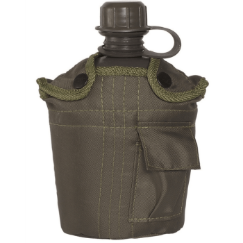 Polní láhev US s obalem, olivová, 1 L, Mil-Tec