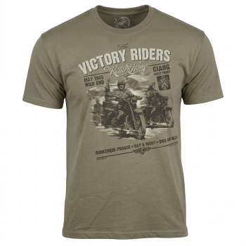 Triko MARS&ARMS Trend Victory Riders, olivové