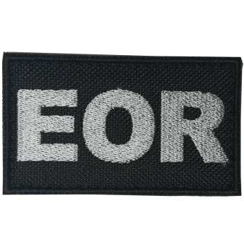 Nášivka EOR, černý podklad, ARMED PATCHES
