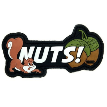 PVC nášivka Nuts
