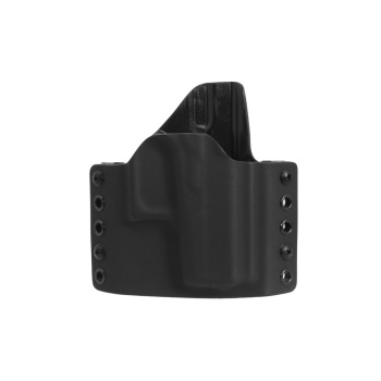 Kydex pouzdro pro Glock 43X, pravé, pol swtg., černé, průvlek 40 mm, RH Holsters