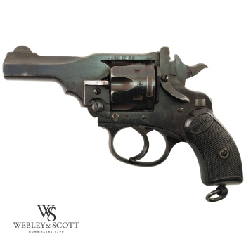 Webley & Scott Mark IV .38 S&W Pocket, revolver použitý