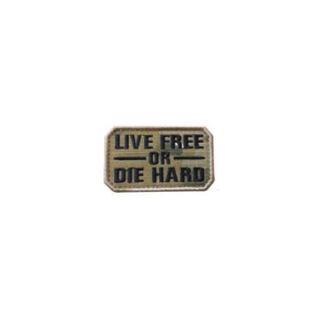 Nášivka - Embroidery Live Free or Die Hard