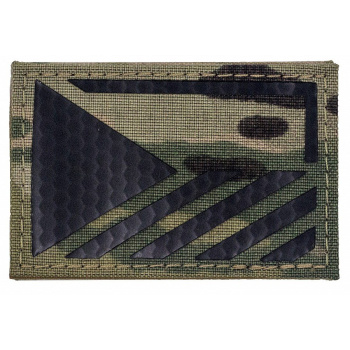 IR znak AČR - vlajka ČR, MultiCam