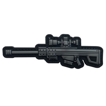 3D PVC velcro nášivka s motivem zbraně SNIPER 1