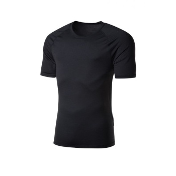 Funkční zásahové triko Merino Wool FD, krátký rukáv, černé, S, 4M