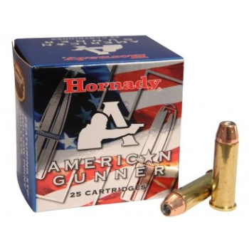 Revolverové náboje 38 Special +P American Gunner XTP, 125 gr, 25 ks, Hornady