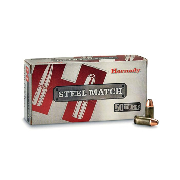 Pistolové náboje 40 S&W Steel Match Action Pistol HAP, 180 gr, 50 ks, Hornady