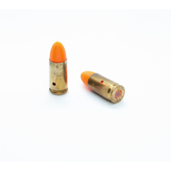 Školní náboj pro pušku ráži 7,62x39, mosaz, oranžový, QPQ