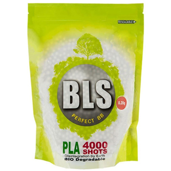 Bio Airsoft kuličky 6mm BLS 0,25g, 4000 ks, 1kg