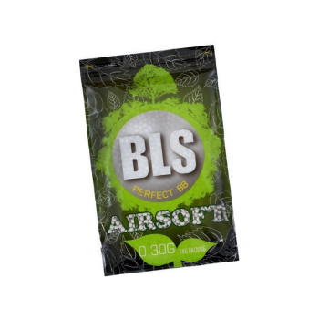 Airsoft kuličky 6mm BLS Bio 0,30g, 3300 ks, 1kg