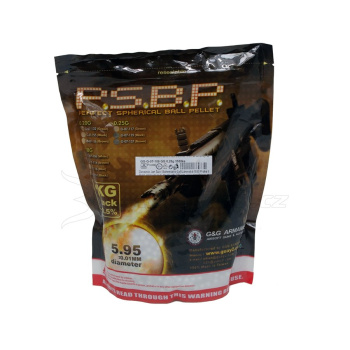 Airsoft kuličky 6mm GG 0,28g, 3571 ks