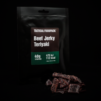 Hovězí Jerky Teriyaki, 40g, Tactical Foodpack