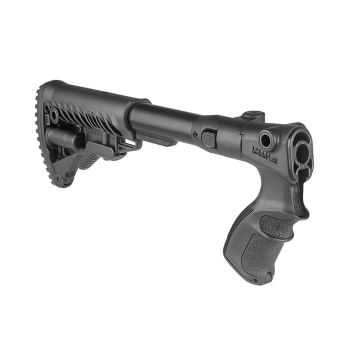 Sklopná M4 pažba AGRF 870 FK s pistolovou rukojetí pro brokovnice Remington 870, FabDefense