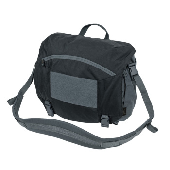 Taška přes rameno Urban Courier Bag Large, 16 L, Helikon, Černá/Shadow Grey