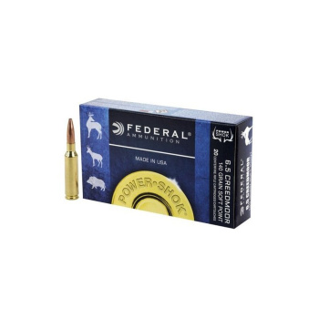 Puškové náboje 6,5 Creedmoor Soft Point Power Shok, 140 gr, 20 ks, Federal