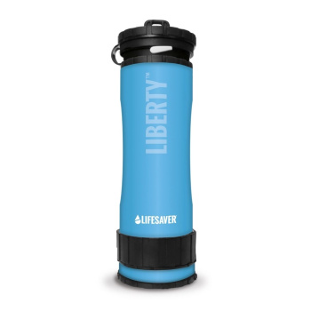 Filtrační a čistící láhev Liberty™, LifeSaver, modrá
