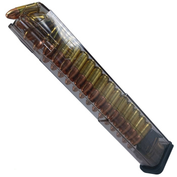 Zásobník pro Glock, 9 mm Luger, ETS, 32 nábojů