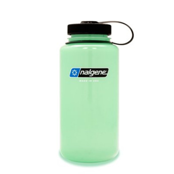 Láhev Drinking Bottle WM Glow Sustain, Nalgene, 1 L, zelená