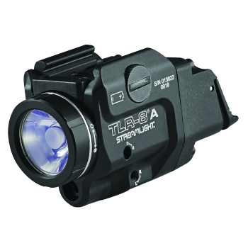 Podvěsná svítilna Streamlight TLR-8 A s inovovanými spínači, 500 lm, červený laser