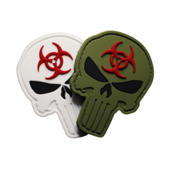 PVC nášivka Punisher Biohazard