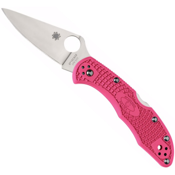 Zavírací nůž Pink Heals Delica Lockback, Spyderco