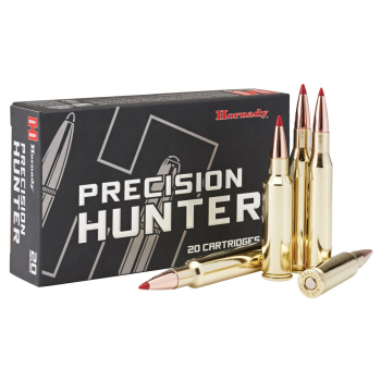 Puškové náboje 6,5 Creedmoor ELD-X Precision Hunter, Hornady, 143 gr, 20 ks