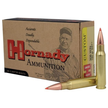 Puškové náboje 308 Win. Custom SST, 150 gr, 20 ks, Hornady