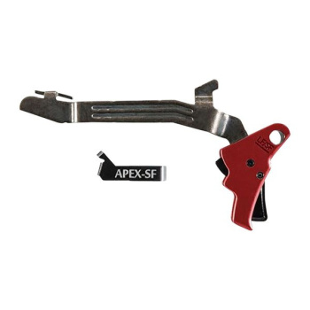 Action Enhancement Trigger Kit, Apex Tactical, pro Glock G43, G43X a G48, červená