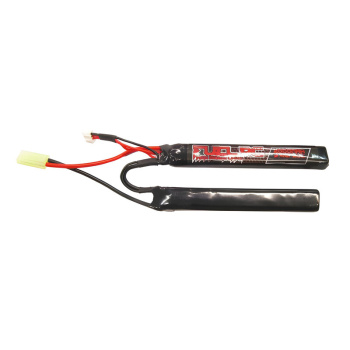 Baterie Fuel LiPo 7,4 V / 2000 mAh 20C, Nunchuck CQB, mini Tamiya