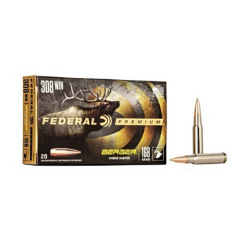 Puškové náboje Vital Shok Berger Hybrid Hunter, 308 Win, 168 gr, Federal