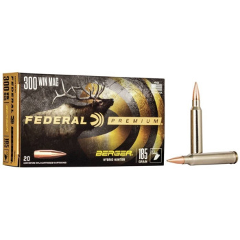 Puškové náboje Premium Berger Hybrid Hunter, 300 Win.Mag., 185 gr, Federal
