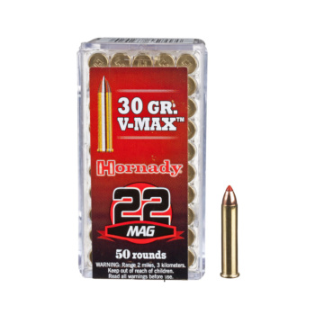 Malorážkové náboje Varmint Express, .22WMR, V-MAX, 30 gr, 50 ks, Hornady