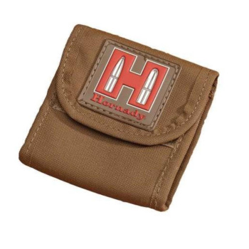 Pouzdro na náboje, 10 ks kulových nábojů, Hornady