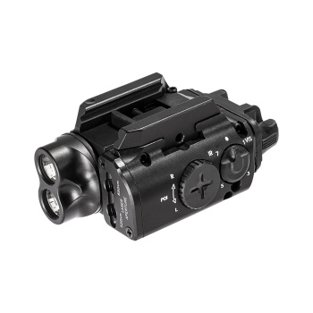 Taktická pistolová svítilna XVL2, duální, zelený IR laser, 400 lm / 300 mW, Surefire