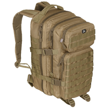 Batoh US Assault, 30 l, Coyote, MFH
