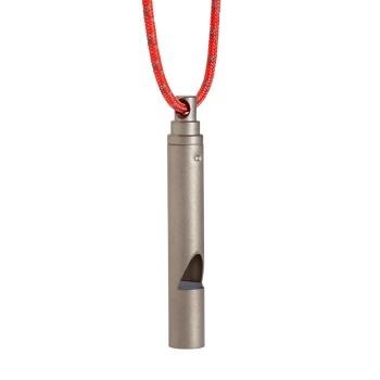 Nouzová píšťalka Titanium Emergency Whistle, Vargo