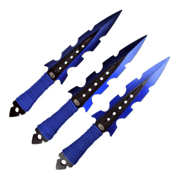 Nůž Blue Fly, vrhací set 3ks, SCK
