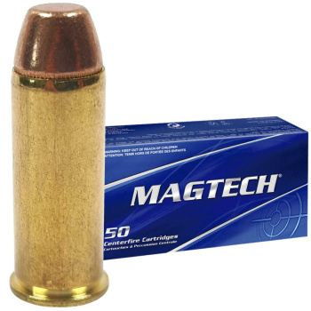 Pistolové náboje 44 S&W SPECIAL Low Recoil FMJ (44F), 50 ks, 240 gr (15,55g), Magtech