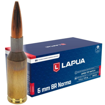 Puškové náboje Lapua 6 mm B.R. Norma SCENAR-L, OTM