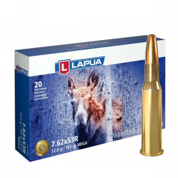Puškové náboje MEGA SP, 20 ks, Lapua