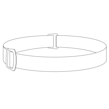 Náhradní hlavový pásek pro čelovky Tikkina a Tikka, Reflective, Petzl