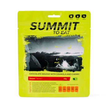 Čokoládová pěna s Granolou a třešněmi, Summit To Eat, 97 g